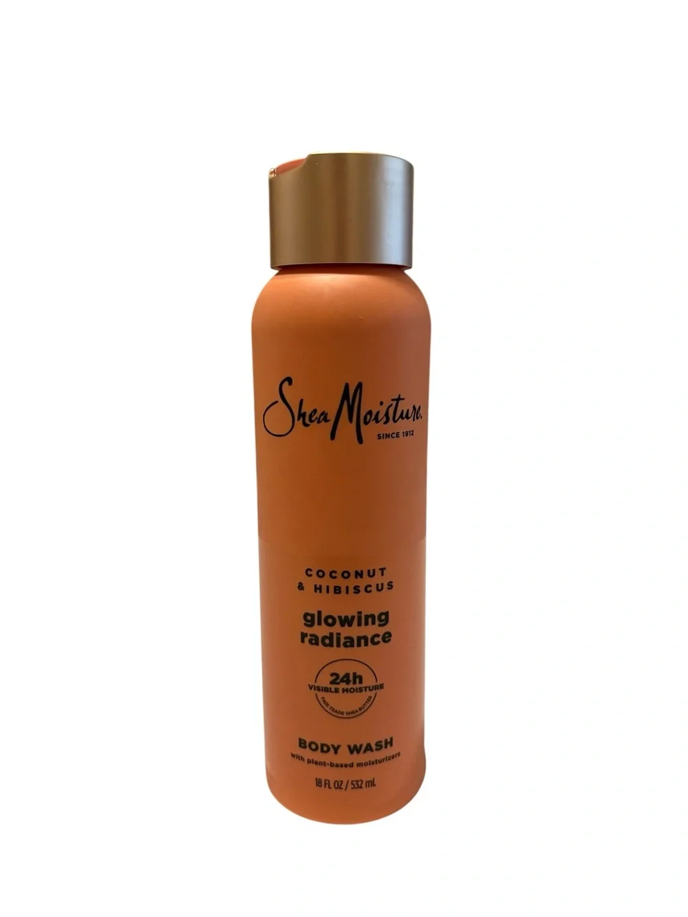 SheaMoisture Glowing Radiance Coconut & Hibiscus Body Wash - Orange